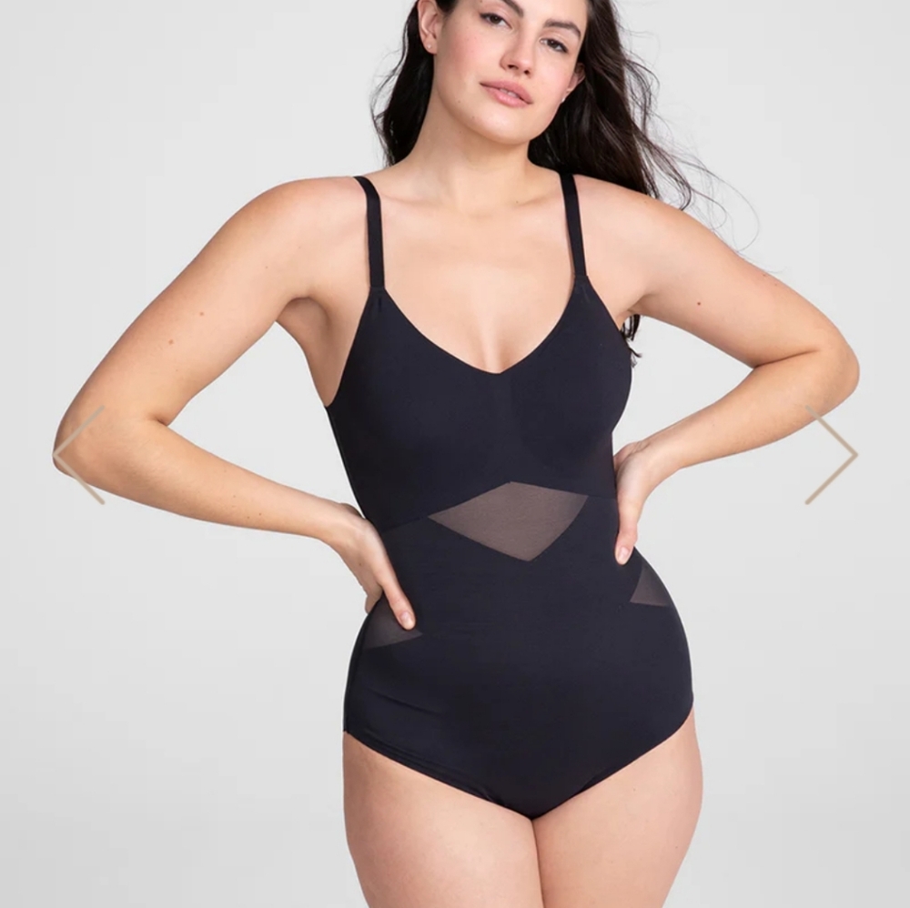 Honeylove Cami Bodysuit Black Size 1X